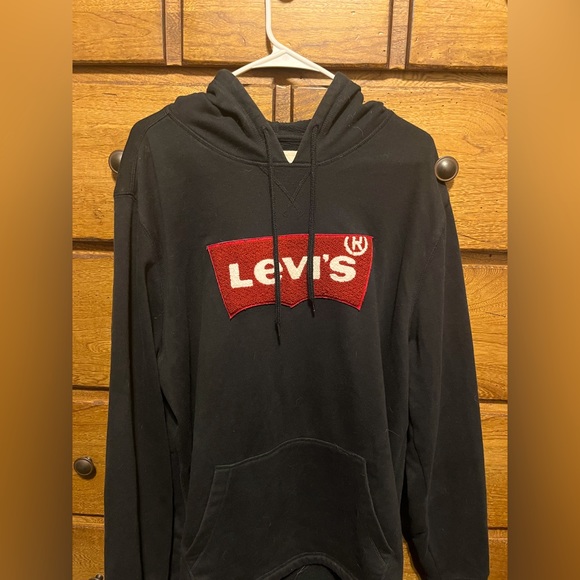 Levi's Other - XL Black Levi’s Pull Over Hoodie